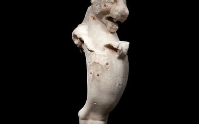Ancient Roman Marble Roman marble panther Trapezophoros Height 53 cm