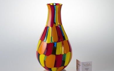 Angelo Ballarin - F&M BALLARIN Murano - "Redentore" Vase - Glass