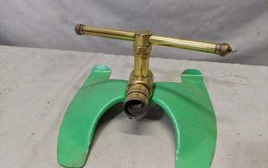 Antique Brass & Metal Crescent Steel Sprinkler
