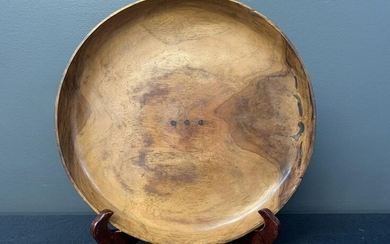 Antique Carved Bowl, Hawaiian Koa Wood