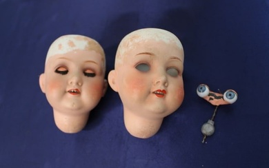 Antique Porcelain Bisque Doll Head Armand Marseille Germany