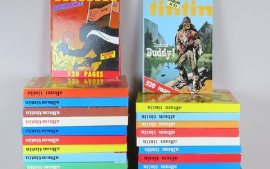 [BANDE DESSINEE] - Recueil de l'Album Nouveau Tintin, volume 1 à 15 puis n° 17...