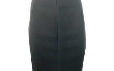 Balenciaga Paris Black Pencil Skit, Size 38