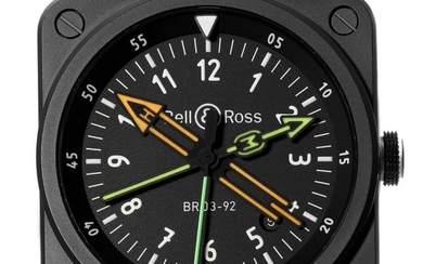 Bell & Ross Radiocompass Limited Edition Black Ceramic Mens