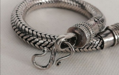 Bracciale snake in argento 925- 925 Silver - Bracelet