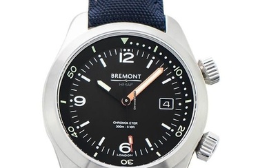 Bremont ARGONAUT-S - Automatic Black Dial Stainless Steel Men's Watch