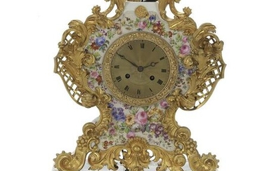 Bronze Clock Attributed to Jacob Petit