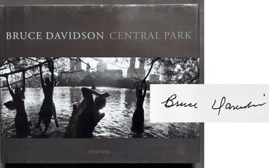 Bruce Davidson: Central Park, 1995 Signed First Edition