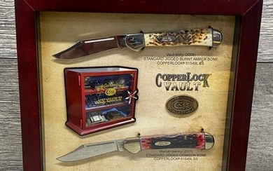 CASE XX STAG KNIFE DISPLAY-10 KNIVES