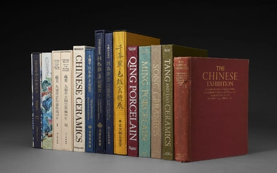 CHINESE CERAMICS AND ART - A group of approximately 39 publications on Chinese ceramics.