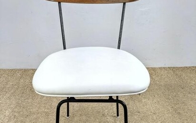 CLIFFORD PASCOE Black Iron Dining Chair. Bentwood Chair