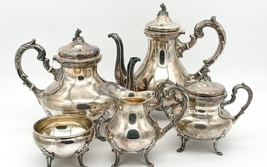 Camusso Sterling Silver Coffee And Tea Set