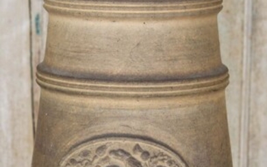 Chimney Pot with Incised Eagle Motif