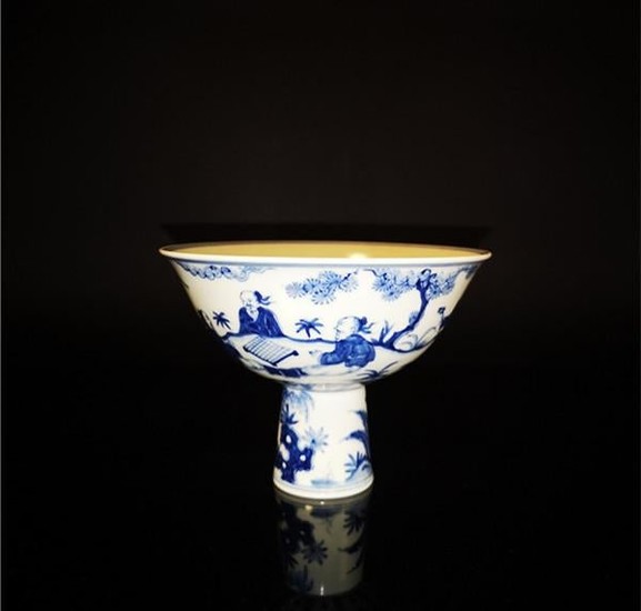 Chinese Blue And White Porcelain Bowl