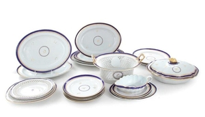 Chinese Export porcelain partial service (21pcs)