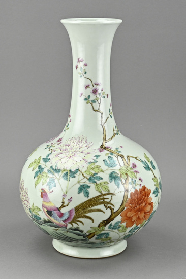 Chinese vase, H 38.5 cm.
