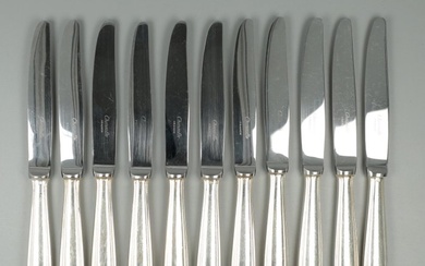 Christofle - Model Perles - Messen - Cutlery set (11) - Silverplate