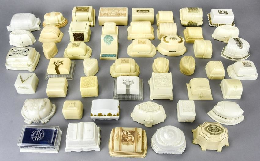 Collection Vintage Celluloid Jewelry Boxes