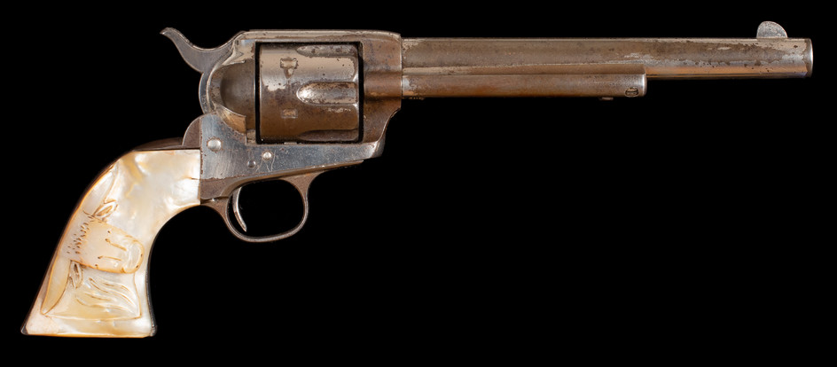 Colt Single Action Army Revolver and Collins Rig
