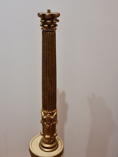 Column - Gilt, Wood - Early 19th century