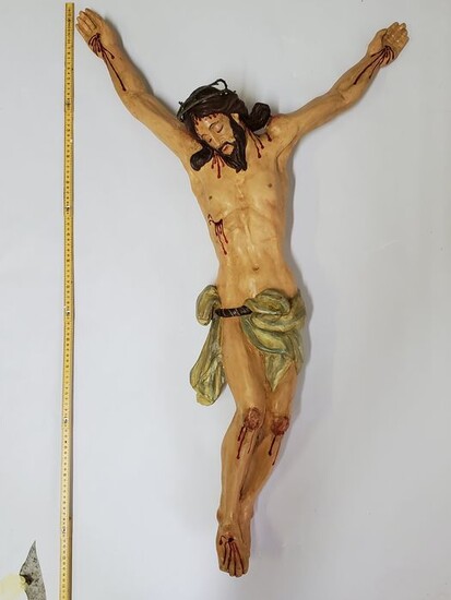 Crucifix - Wood - Late 19th century