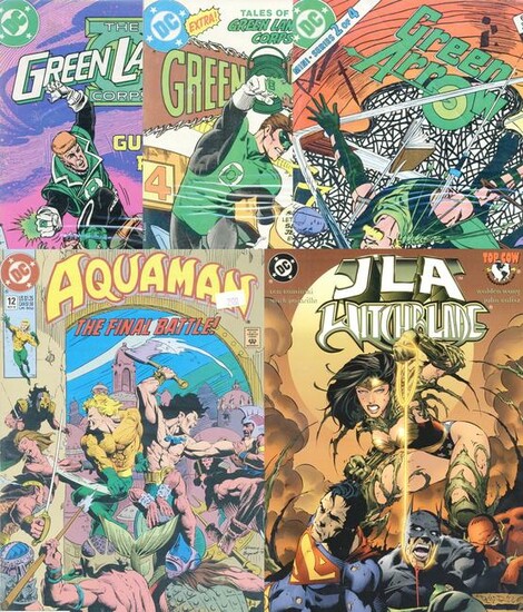 DC Comics - Green Lantern, Green Arrow, Aquaman (5)