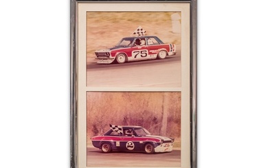 Datsun Race Car Framed Images
