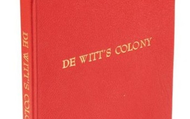 De Witt's Colony w/4 maps 1905