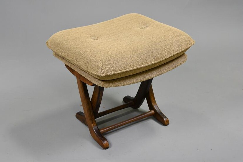 Deco Style Upholstered Stool