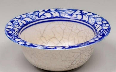 Dedham Pottery Floral Cereal Bowl c1910s