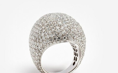 Diamond Pave' Ring by RCM, 8.18 CTW