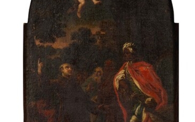 ÉCOLE ROMAINE, VERS 1620 ENTOURAGE DE LUDOVICO CARRRACHE