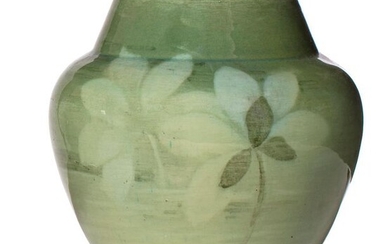 Edmond LACHENAL (1855 - 1948) Vase en céramique de forme...
