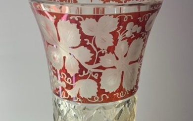 Egermann - Vase (1) - Crystal, Glass