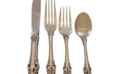 El Grandee by Towle Sterling Silver Flatware Set for 6 Service 24 Pieces
