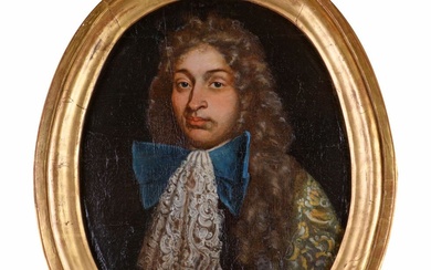 Entourage de Jacob Ferdinand Voet " Portrait de Gentilhomme" HST, non signé, 69 x 56...