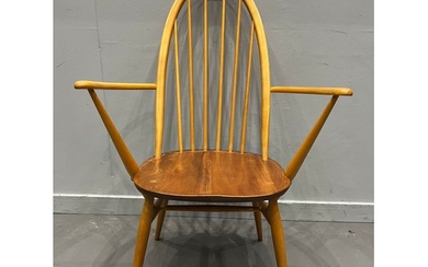 Ercol blonde Quaker carver chair superb condition