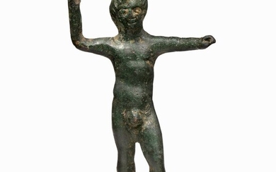 Etruscan Bronze Figure of an Athlete - 6.4×0×0 cm