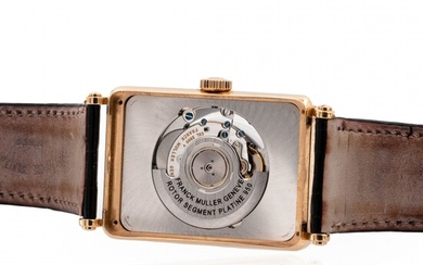 FRANCK MULLER LONG ISLAND CRAZY HOURS REF. 1200CH IN ORO ROSSO, ANNI 2000