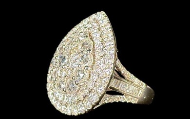 Fancy Diamond Diner Ring