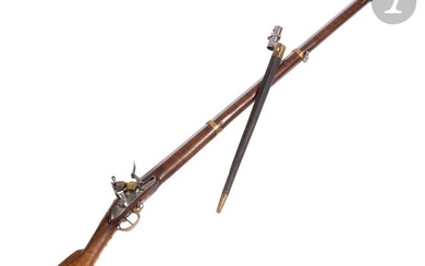 Flintlock rifle of Mister Bodyguard model 1816.