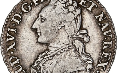 France - Louis XVI - 1/2 Ecu 1791-A (Paris) - Silver