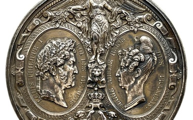 France. Silver medal "Louis Philippe I. La Famille Royale visite la Monnaie le 8 Novembre 1833"