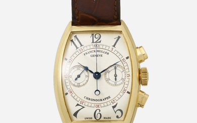Franck Muller 'Casablanca' gold wristwatch, Ref. 5850 CC