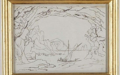 Franz Kaisermann (Yverdon 1765 - Roma 1833), Le grotte