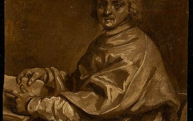 GIANGIOSEFFO DEL SOLE (Bologna 1654 - 1719), ATTRIBUITO Portrait of...