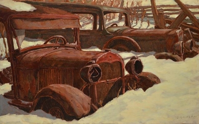 GRANSOW, Helmut (1921-2000) "Snow bound in...