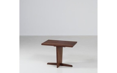 George Nakashima (1905-1990) Table Walnut Edited by Sakura, Japan Model created circa 1985 H 55