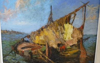 Georges Lapchine (1885-1951) - Le Cannet (Côte d'azur)