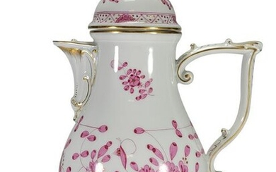 German Meissen porcelain coffeepot